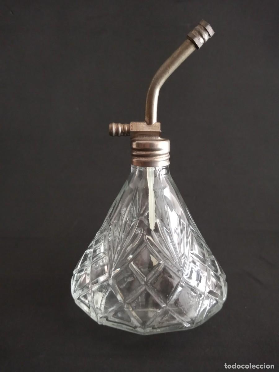 Vintage: PERFUMERO PULVERIZADOR VINTAGE CRISTAL TALLADO A MANO