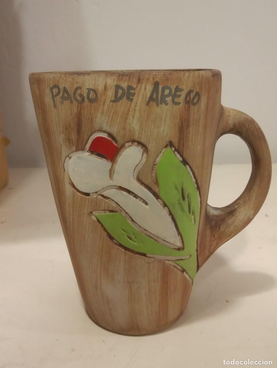 Vintage: JARRA CER&Aacute;MICA ARTESANAL PAGO DE ARECO ARGENTINA