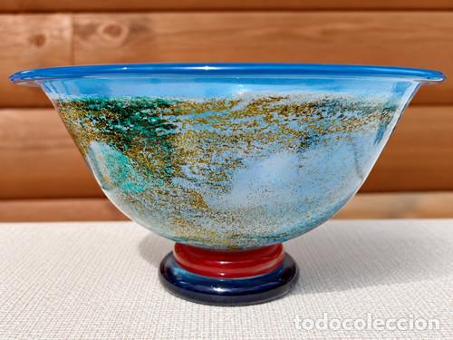 Vintage: Bol de cristal Kosta Boda Kjell Engman Can Can
