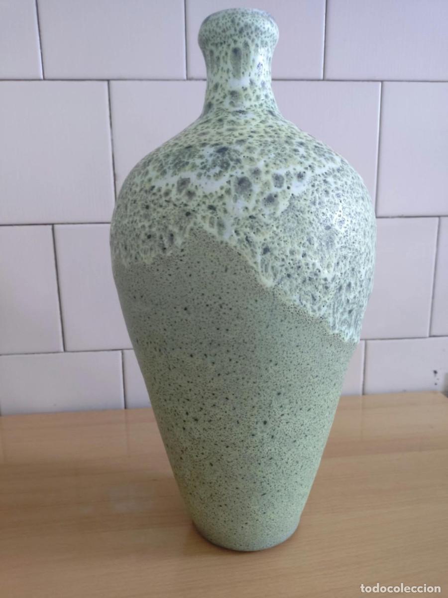 Vintage: Jarron de ceramica fat lava Gramann Romhild