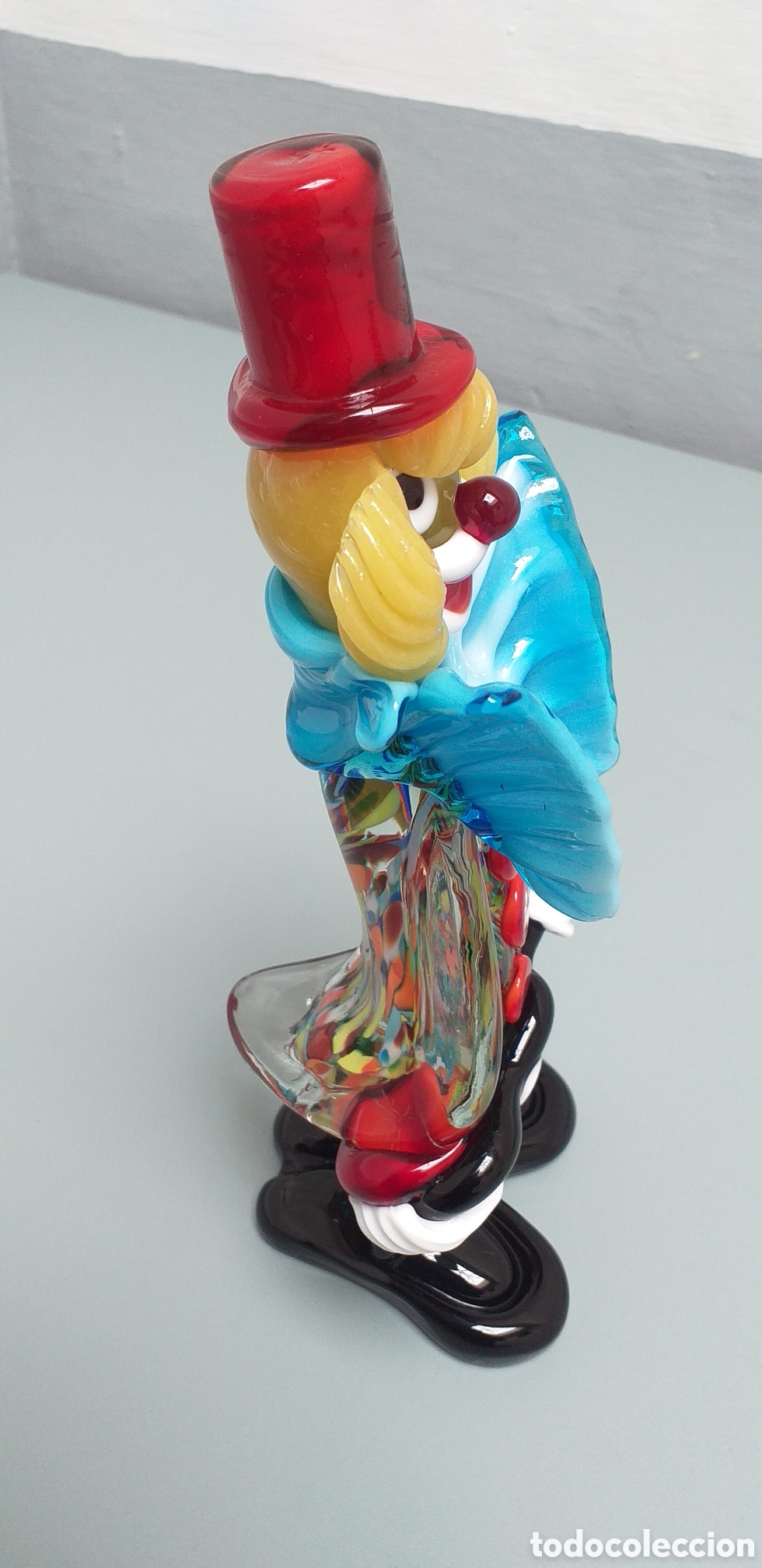Vintage: Payaso cristal de Murano - Foto 3