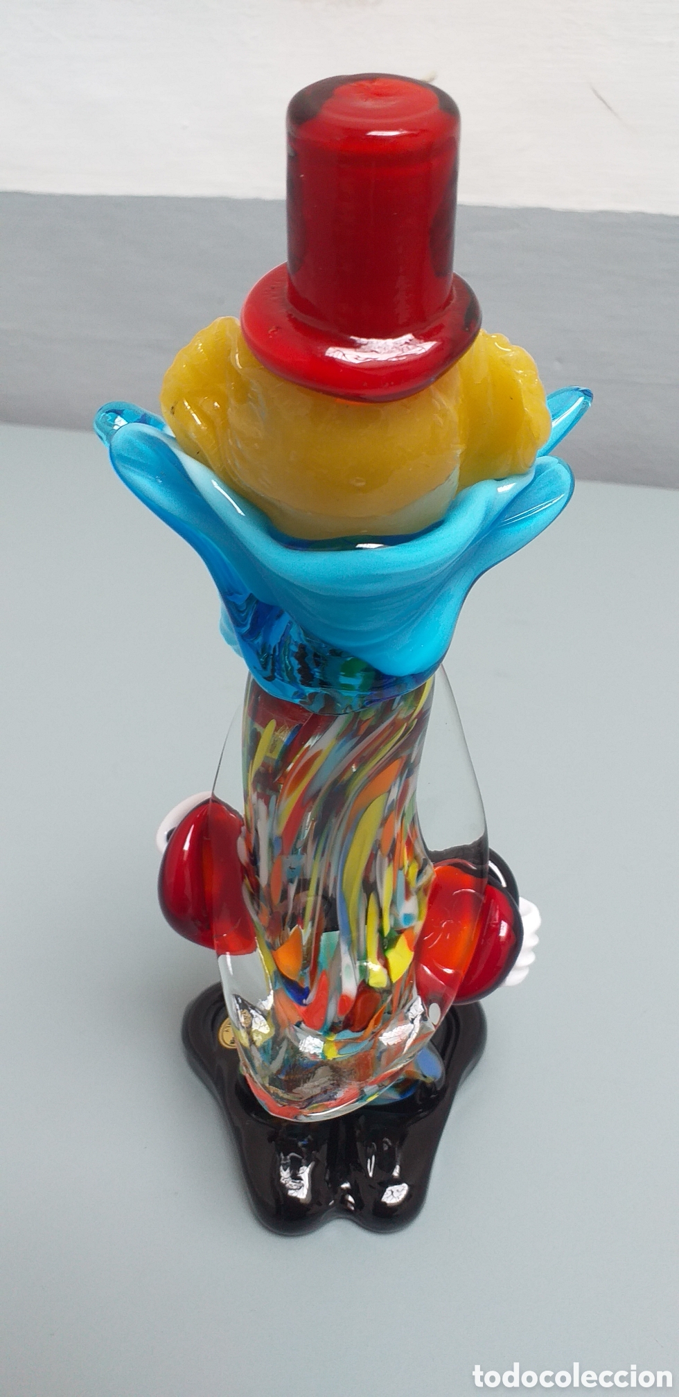 Vintage: Payaso cristal de Murano - Foto 4