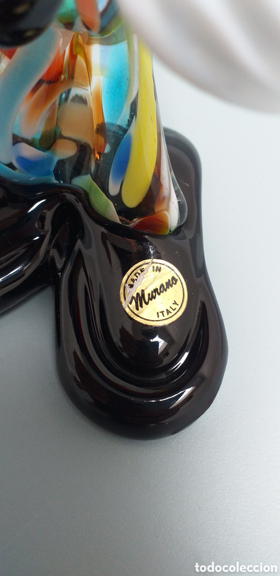 Vintage: Payaso cristal de Murano - Foto 7