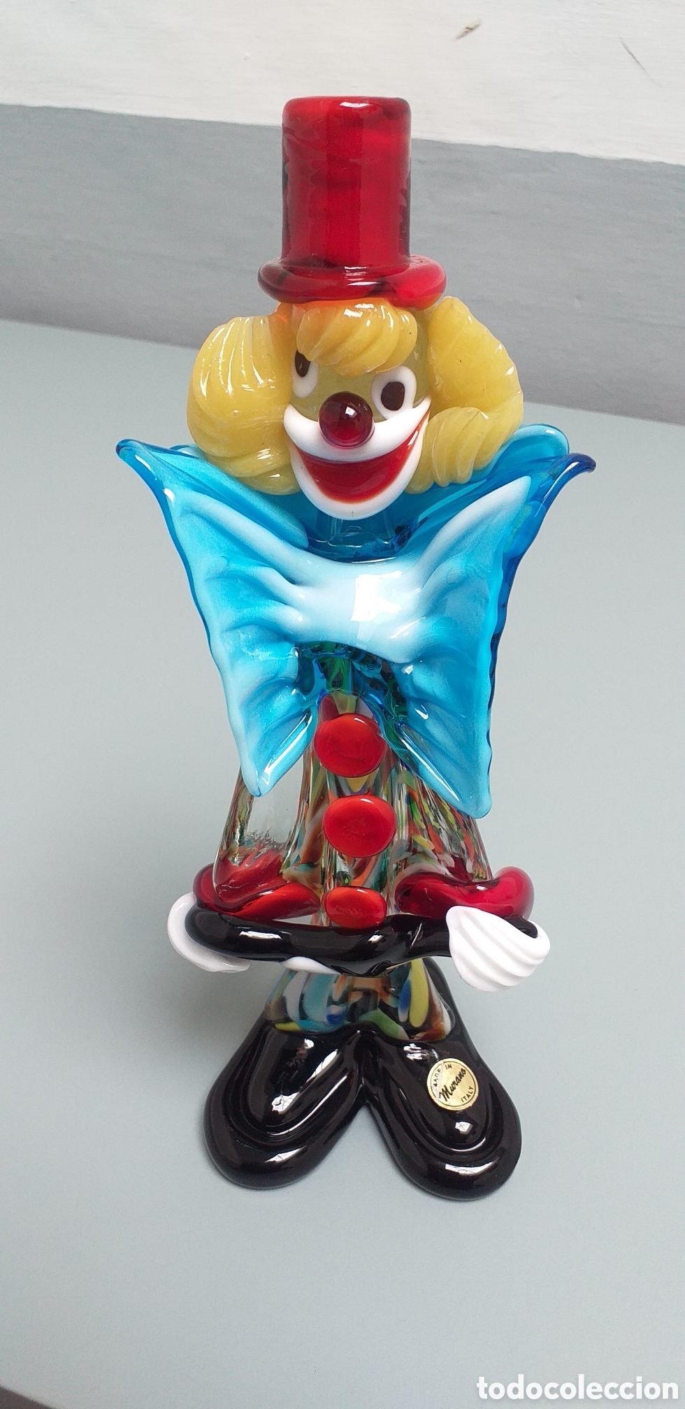 Vintage: Payaso cristal de Murano - Foto 1