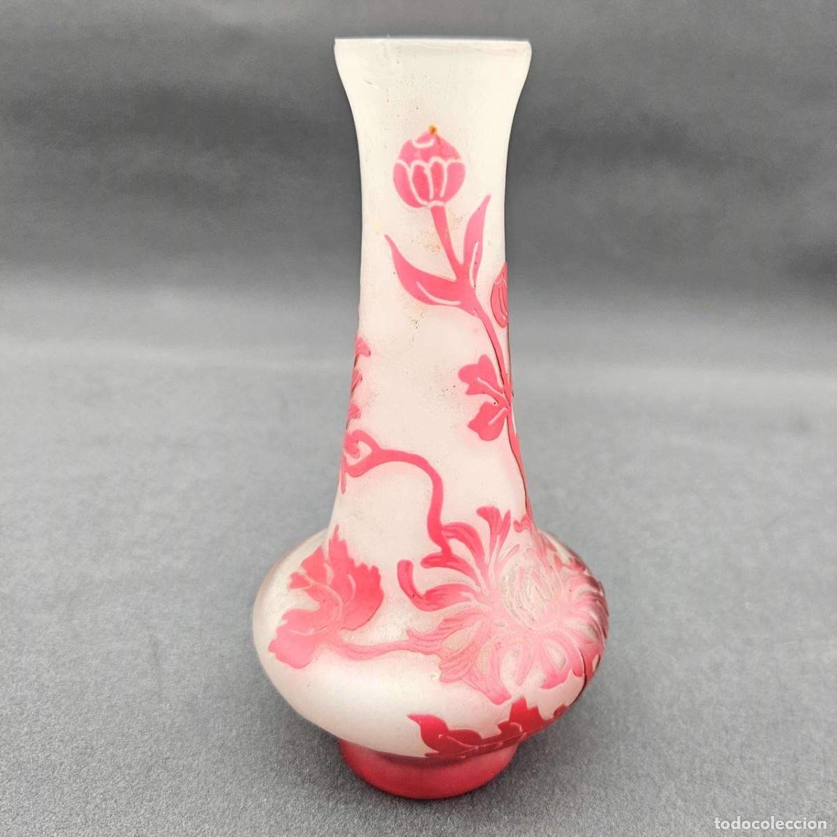 Vintage: Florero art nouveau de Vezas. Francia 1900 - 1920
