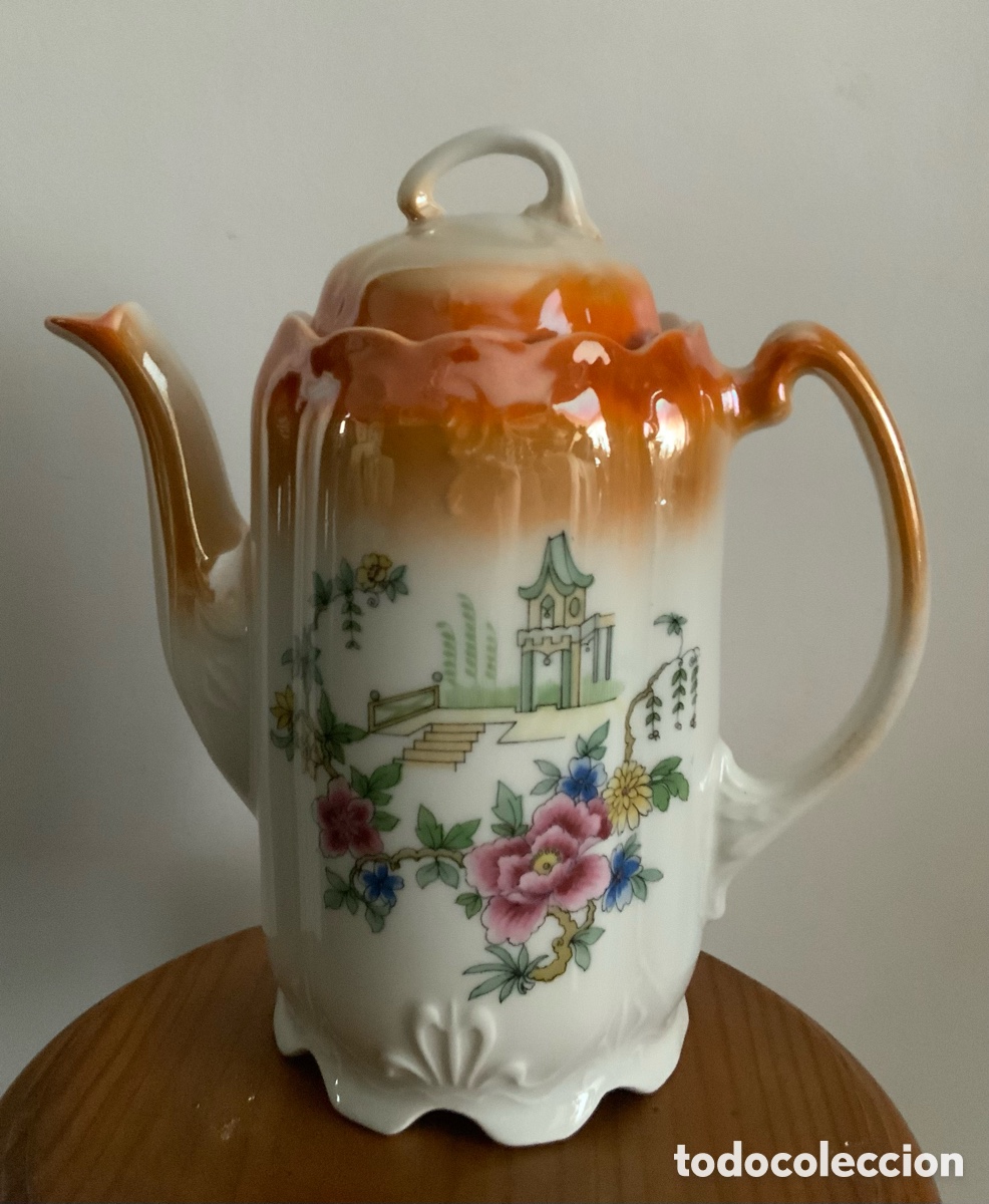 Vintage: CAFETERA PORCELANA VINTAGE
