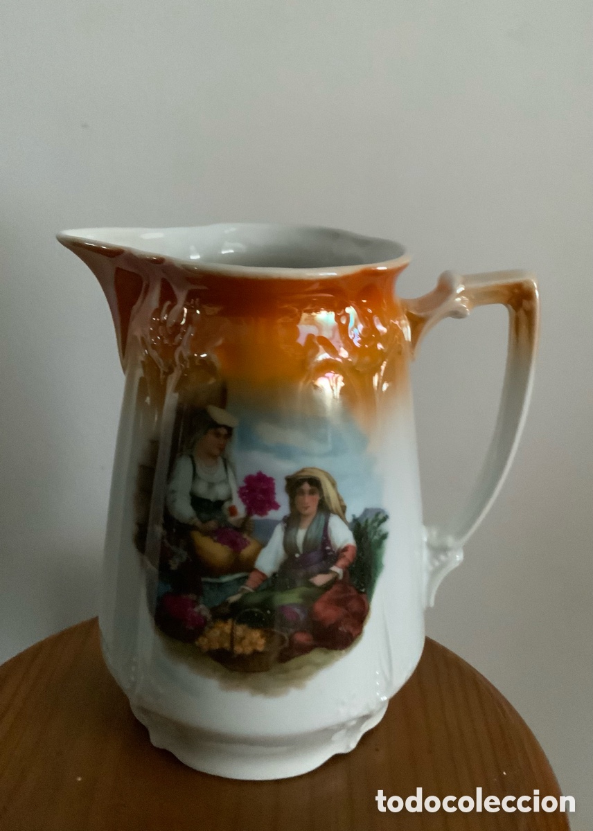 Vintage: JARRA DE LECHE PORCELANA VINTAGE