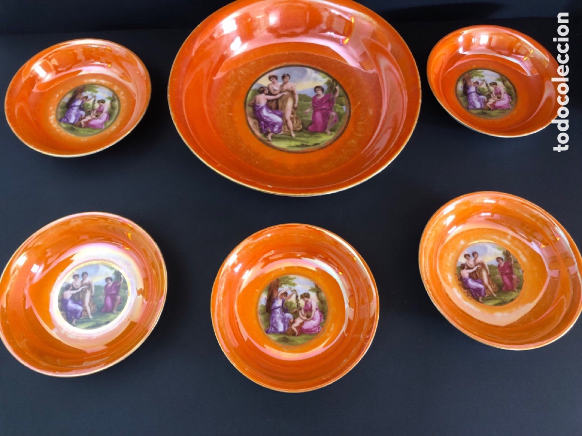 Vintage: Juego de Porcelana MPC Eslovaquia