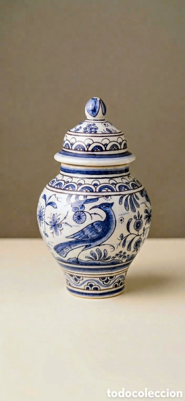 Vintage: Orza Cer&aacute;mica Portuguesa Conimbriga 15cm