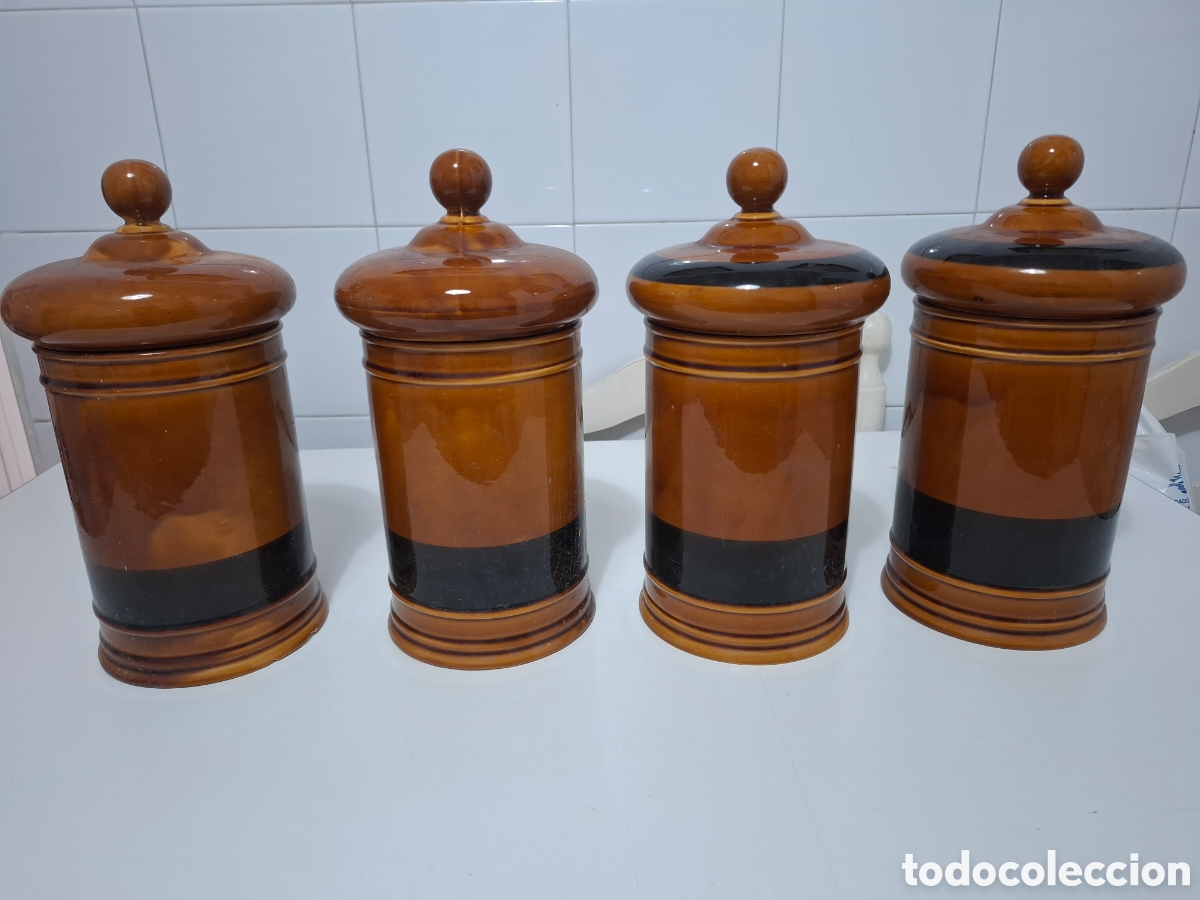Vintage: Tarros antiguos loza Asturiana Valdemora San Claudio