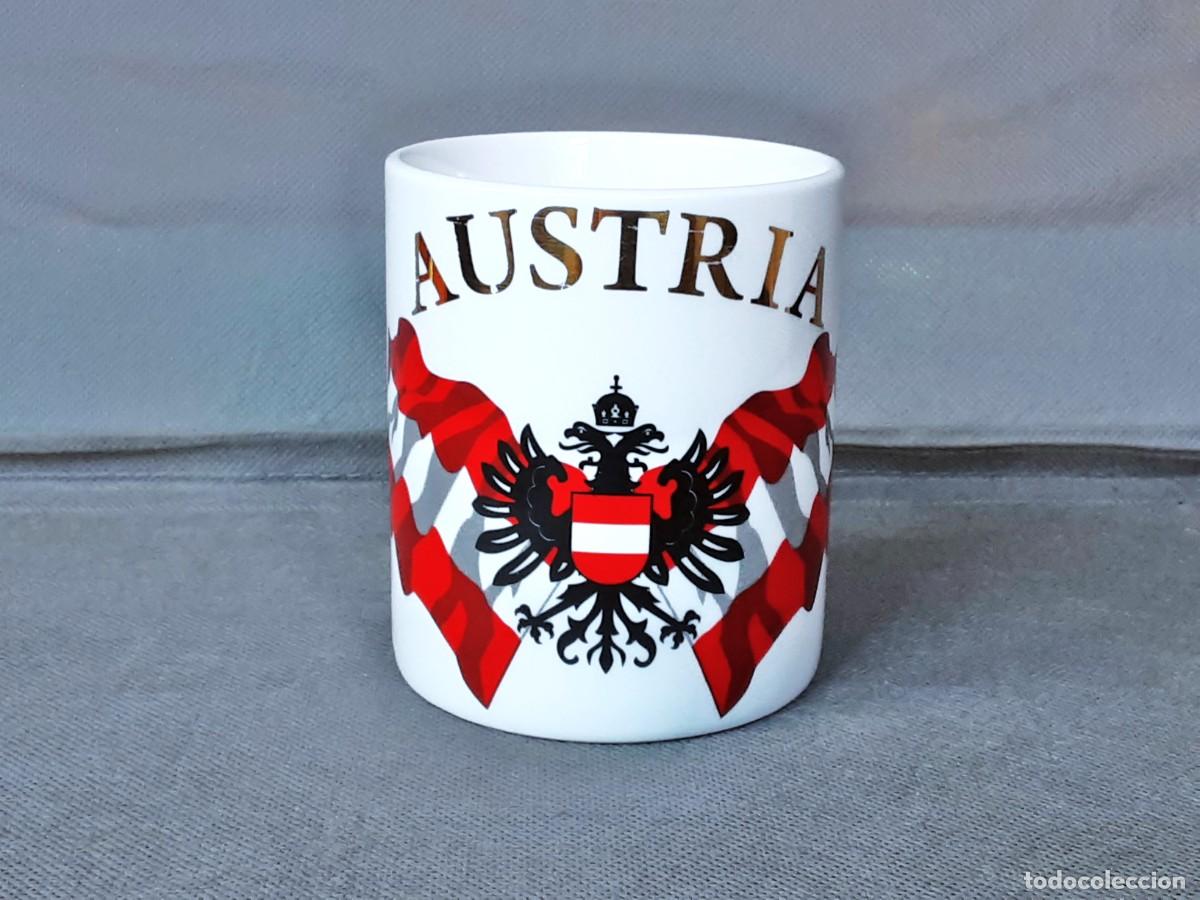 Vintage: JARRA CER&Aacute;MICA DE AUSTRIA