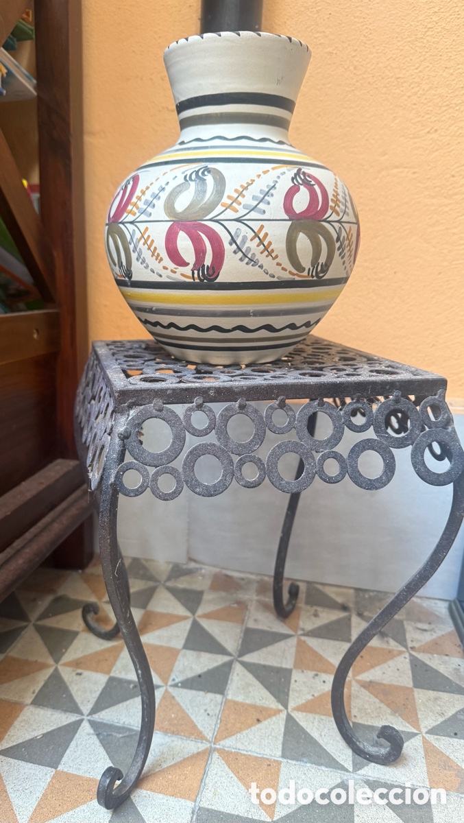 Vintage: Jarr&oacute;n Talavera pintado a mano vintage