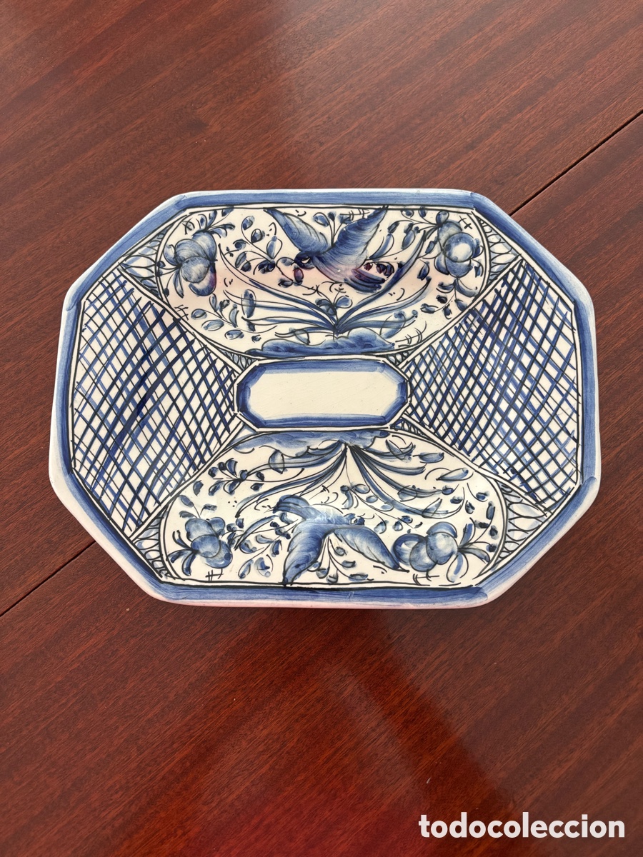 Vintage: Fuente plato F&aacute;brica Pombal Portugal