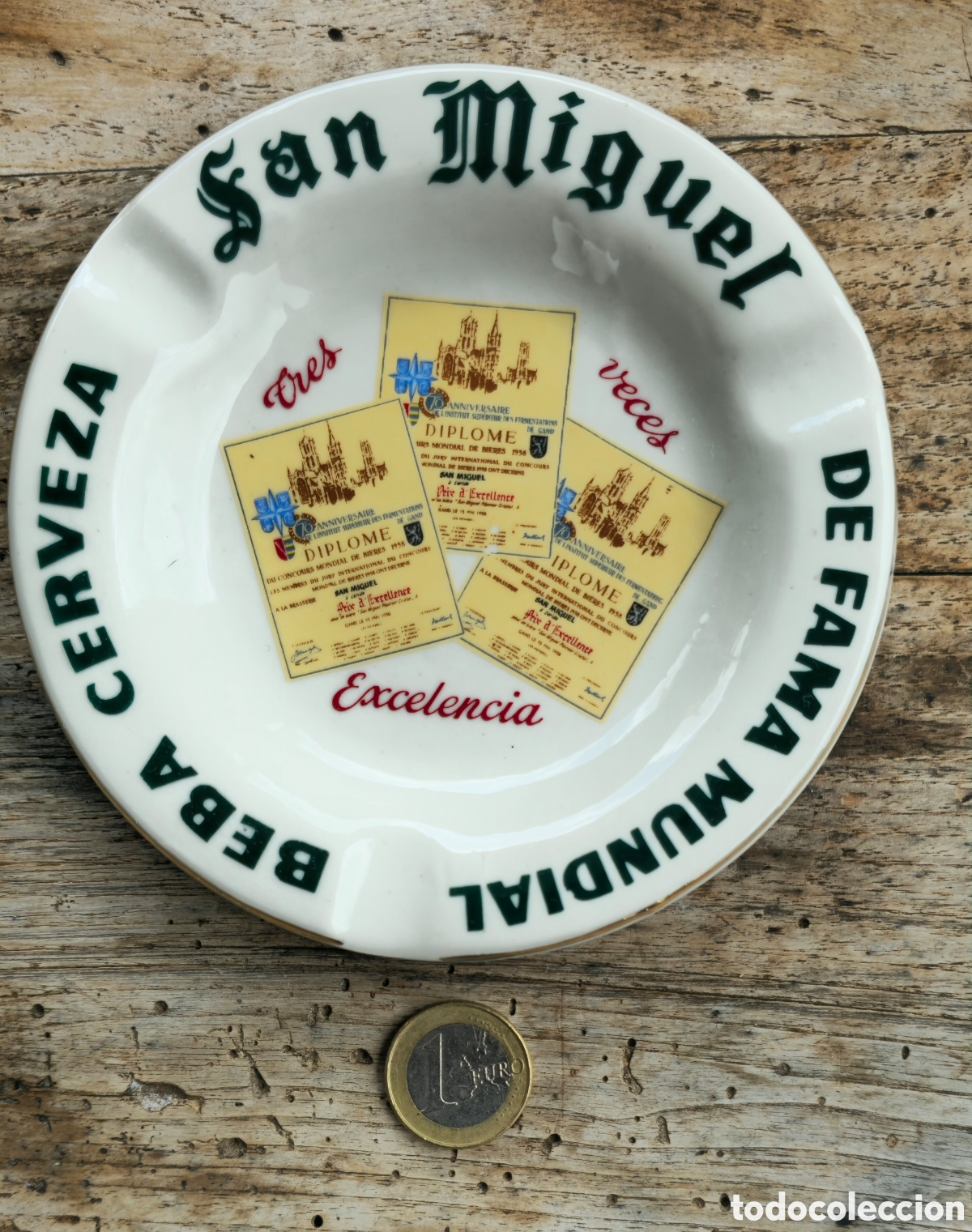 Vintage: Cenicero Vintage San Miguel