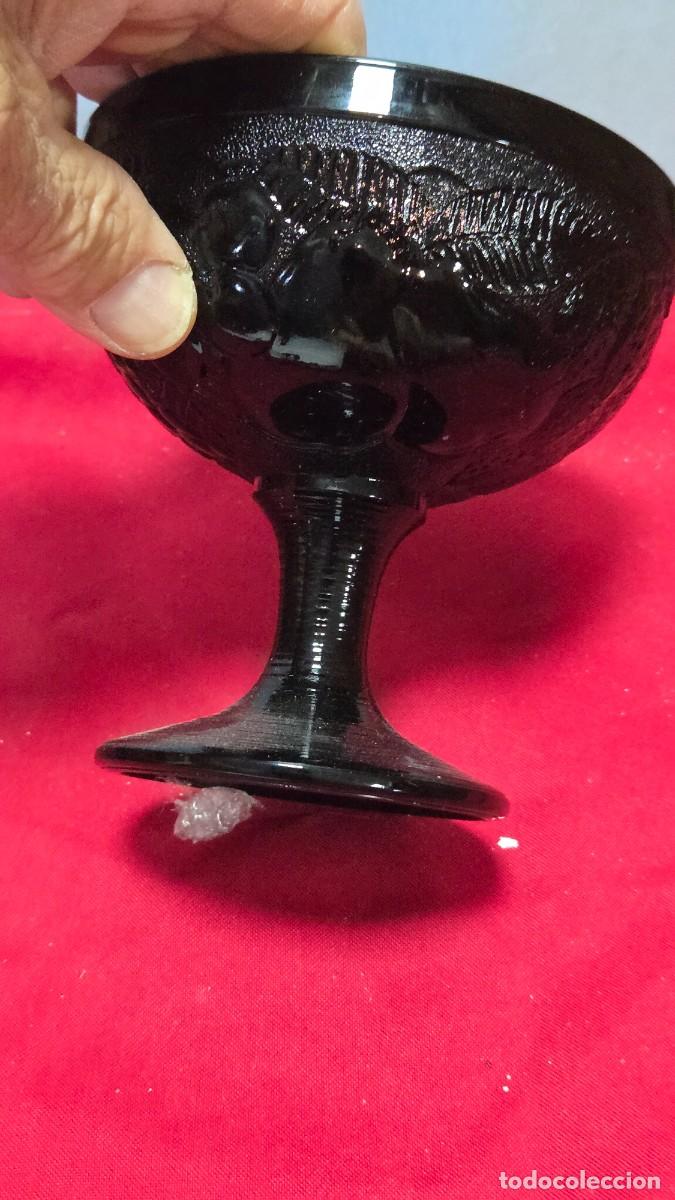 Vintage: copon de cristal negro - Foto 5