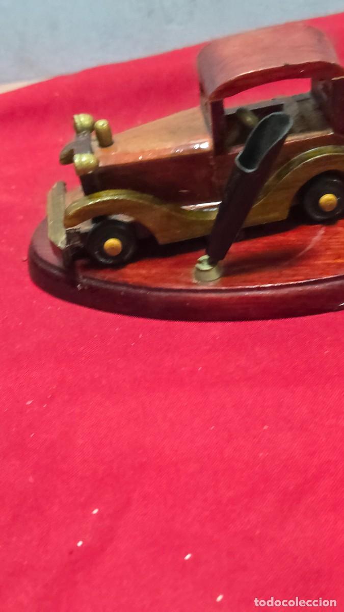 Vintage: escriban&iacute;a coche de madera - Foto 3