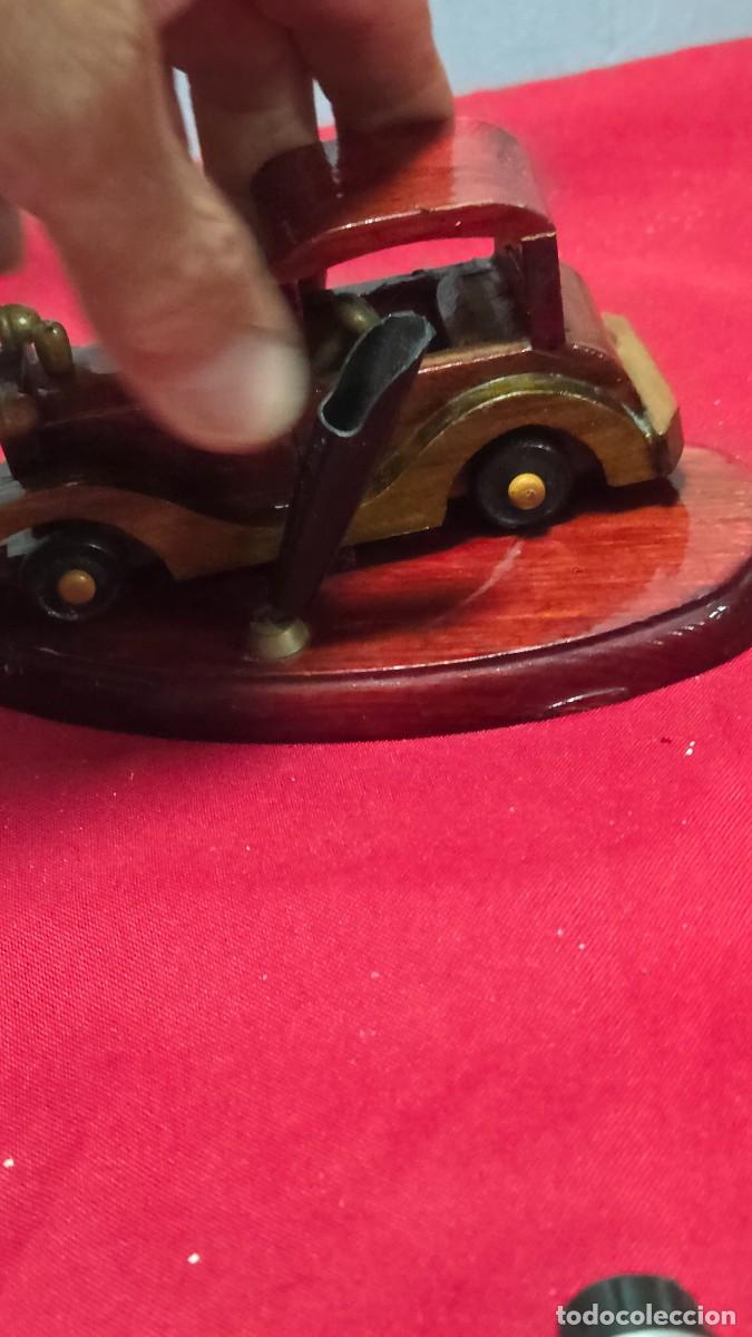 Vintage: escriban&iacute;a coche de madera - Foto 4