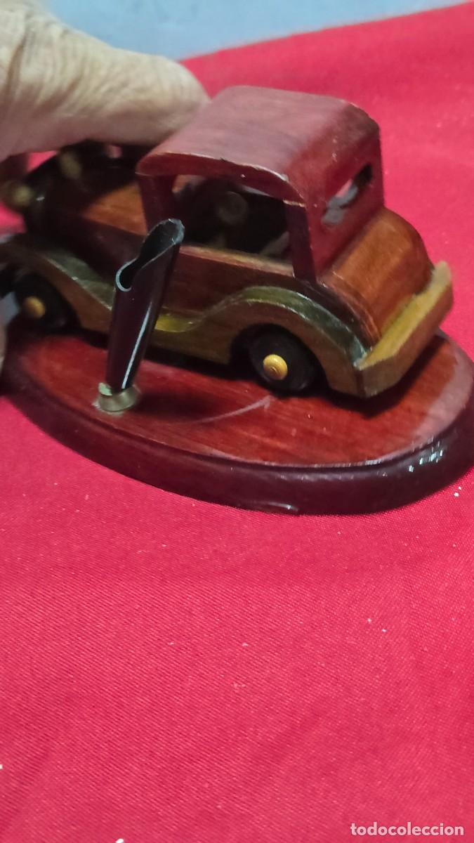 Vintage: escriban&iacute;a coche de madera - Foto 5