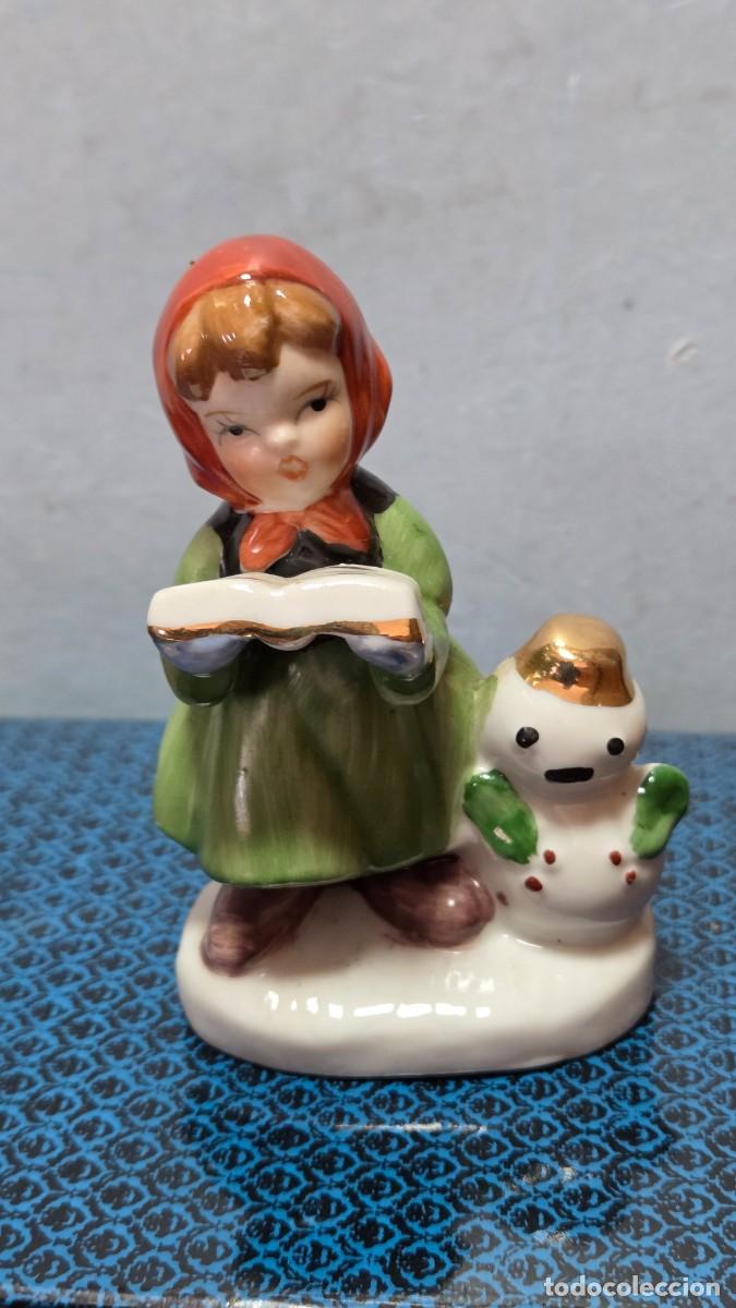 Vintage: figura de porcelana biscuit