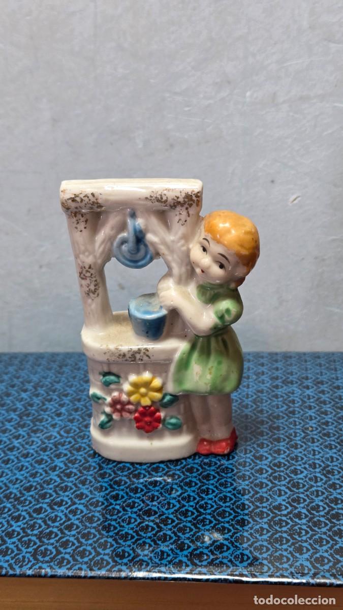 Vintage: figura de porcelana biscuit