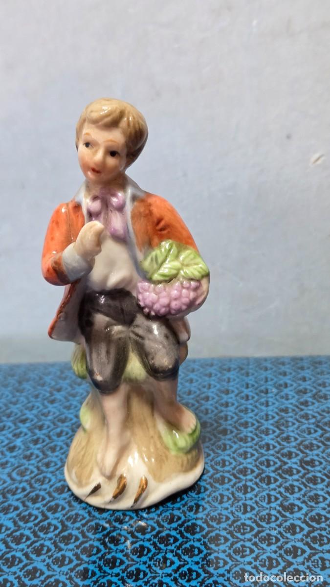 Vintage: figura de porcelana biscuit