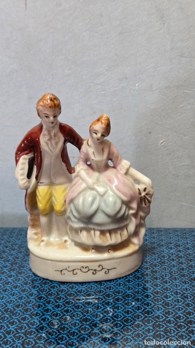 Vintage: figura de porcelana biscuit
