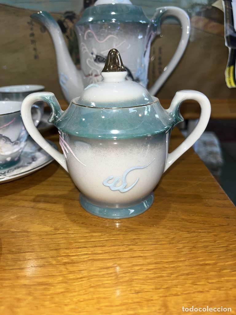 Vintage: JUEGO DE CAF&Eacute; ORIENTAL - Foto 8