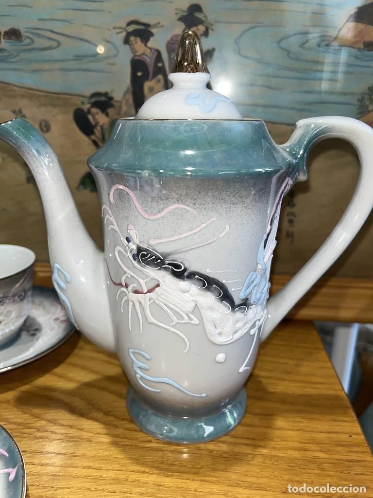Vintage: JUEGO DE CAF&Eacute; ORIENTAL - Foto 9