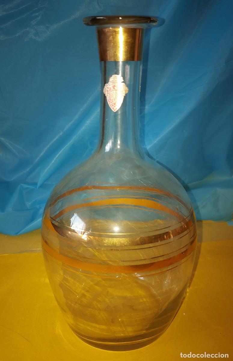 Vintage: LICORERA O DECANTADOR DE CRISTAL ANTIGUO