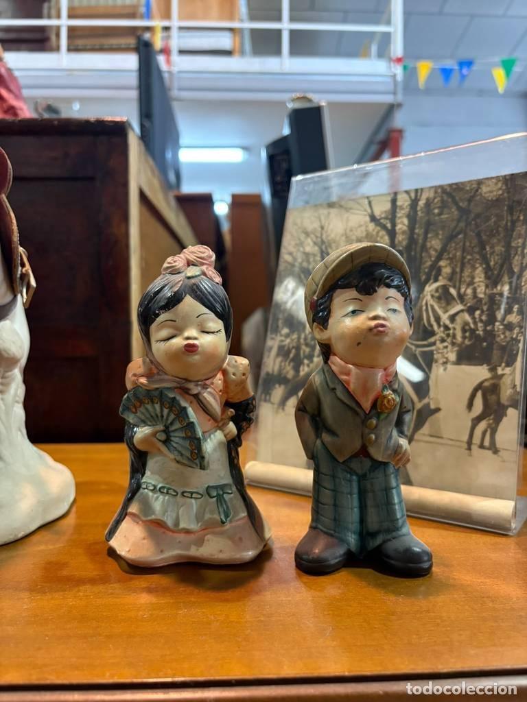 Vintage: PAREJA MU&Ntilde;ECOS ESPA&Ntilde;OLES - Foto 2