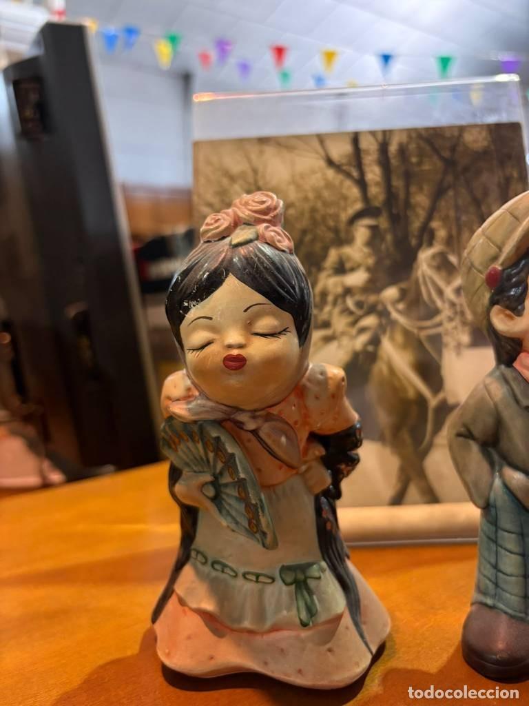 Vintage: PAREJA MU&Ntilde;ECOS ESPA&Ntilde;OLES - Foto 4