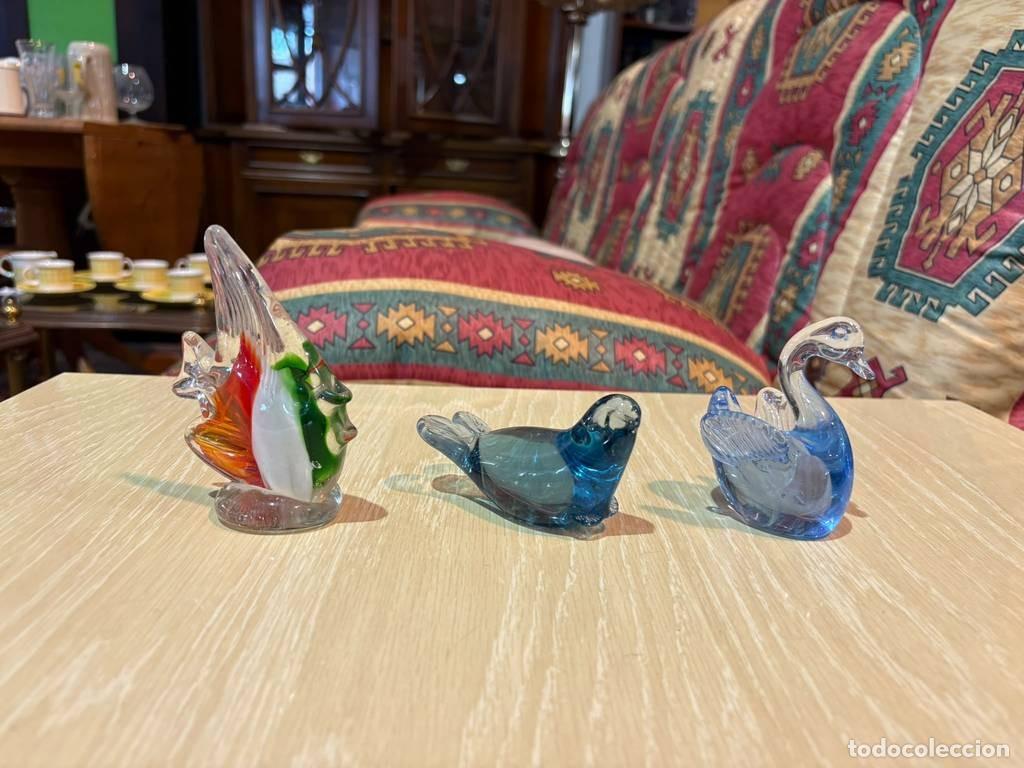 Vintage: FIGURAS DE CRISTAL DE MURANO - Foto 2