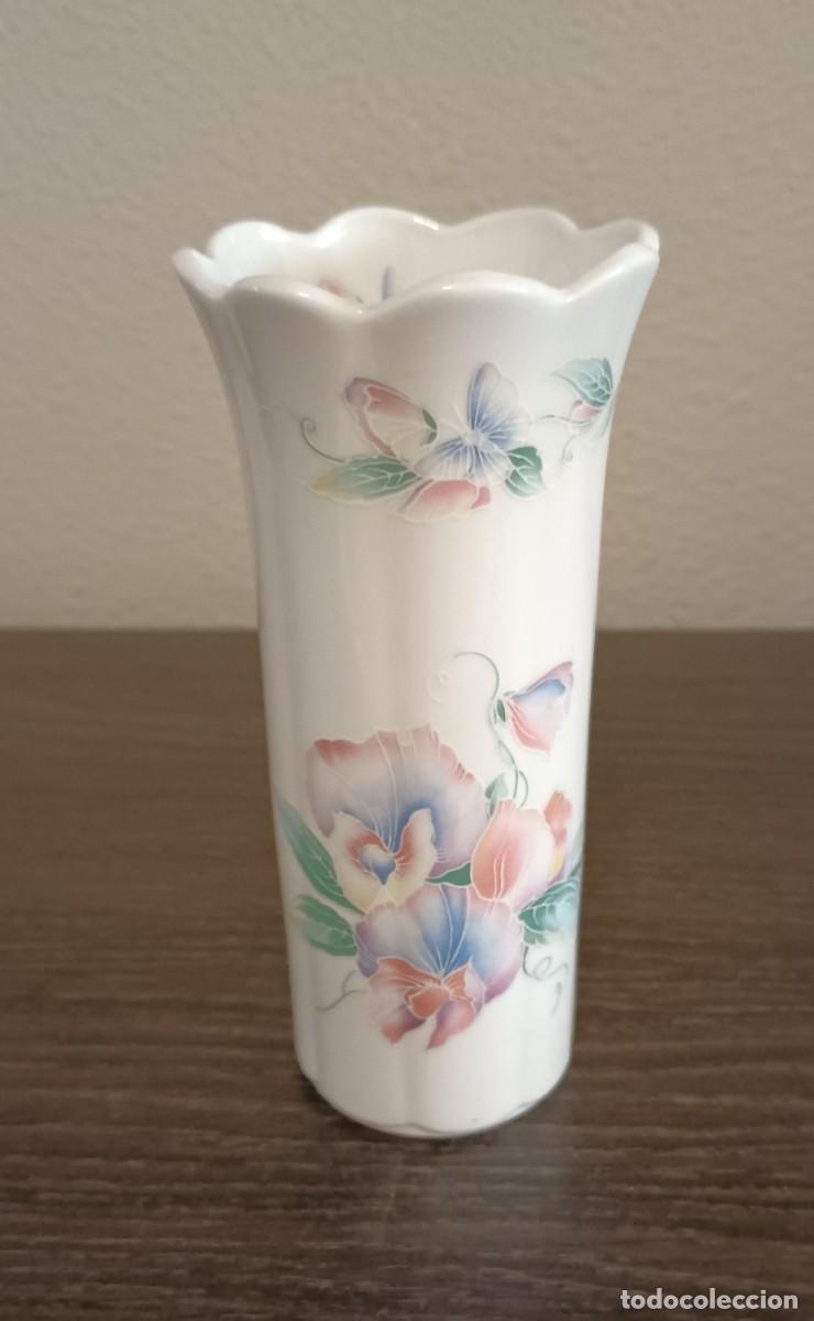 Vintage: BONITO JARR&Oacute;N DE PORCELANA FINA DE AYNSLEY, PATR&Oacute;N LITTLE SWEETHEART VINTAGE DE LOS A&Ntilde;OS 80-90