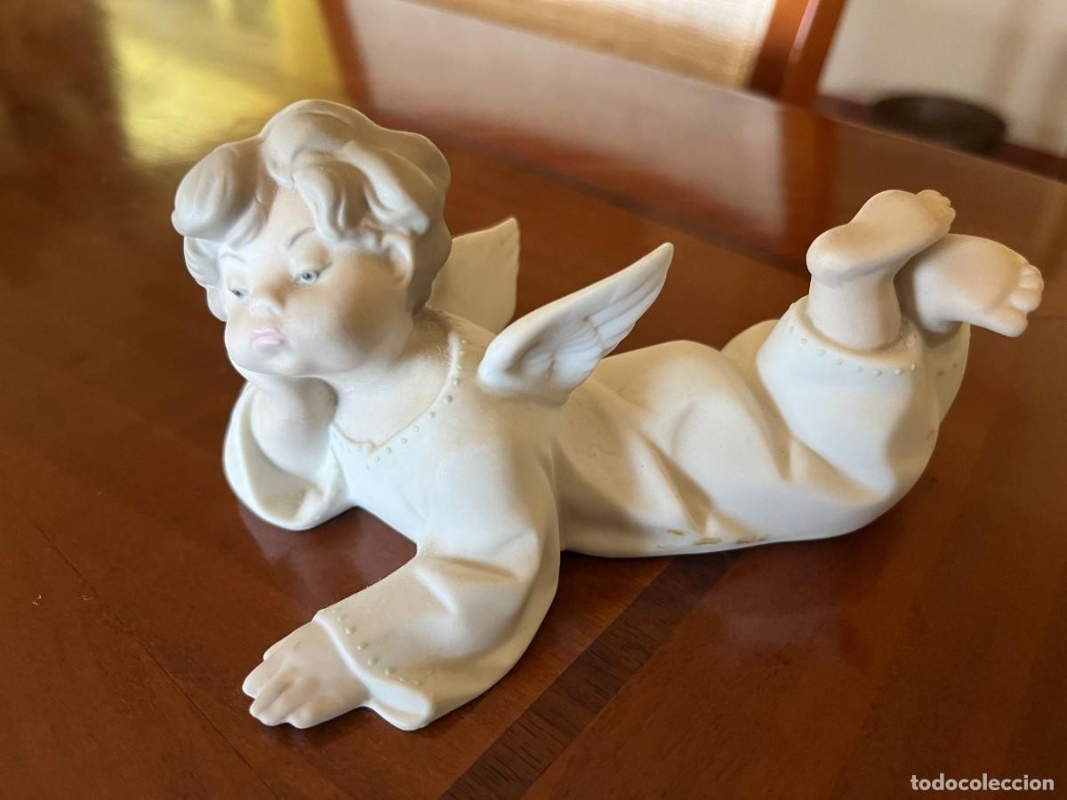 Vintage: FIGURA VINTAGE DE PORCELANA DE LLADRO ANGEL ACOSTADO