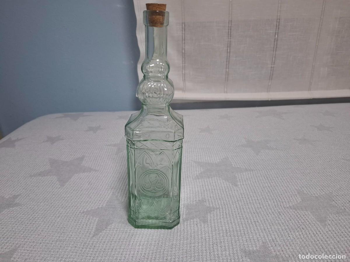 Vintage: Botellas de cristal decoradas - Foto 4