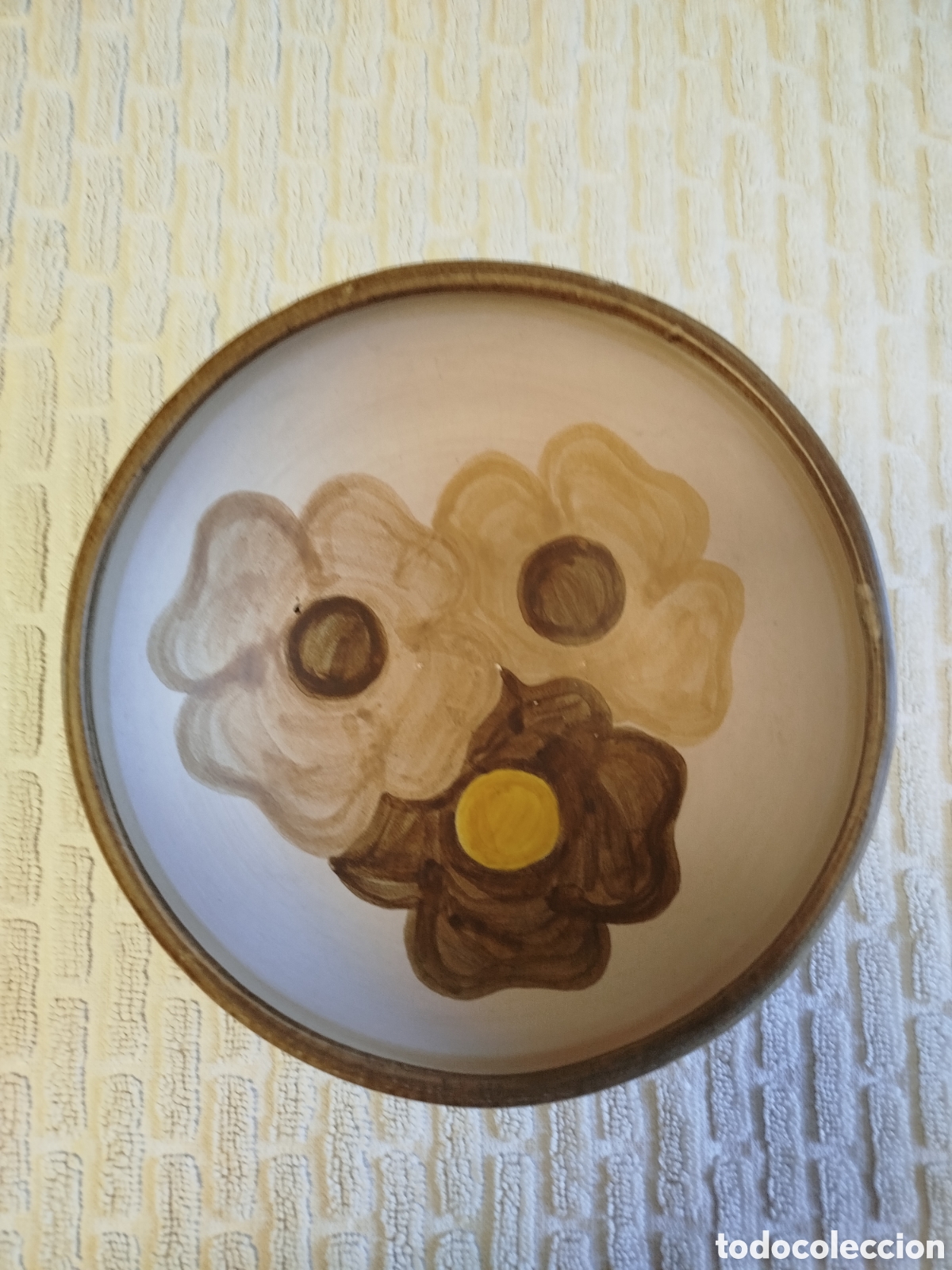 Vintage: Cuenco decorativo de porcelana pintada a mano, de Arfang.
