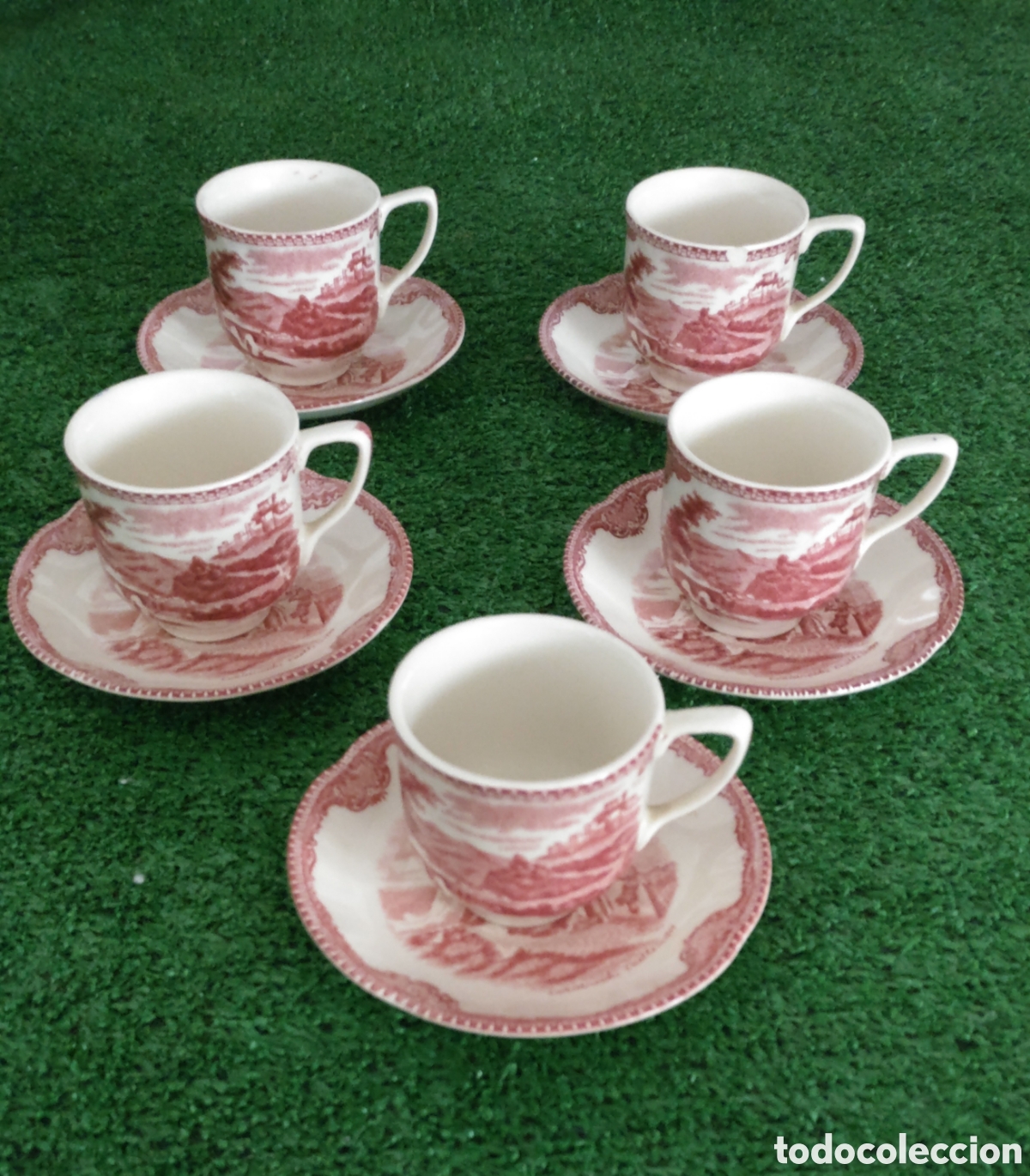 Vintage: Juego de T&eacute; de cer&aacute;mica antigua inglesa