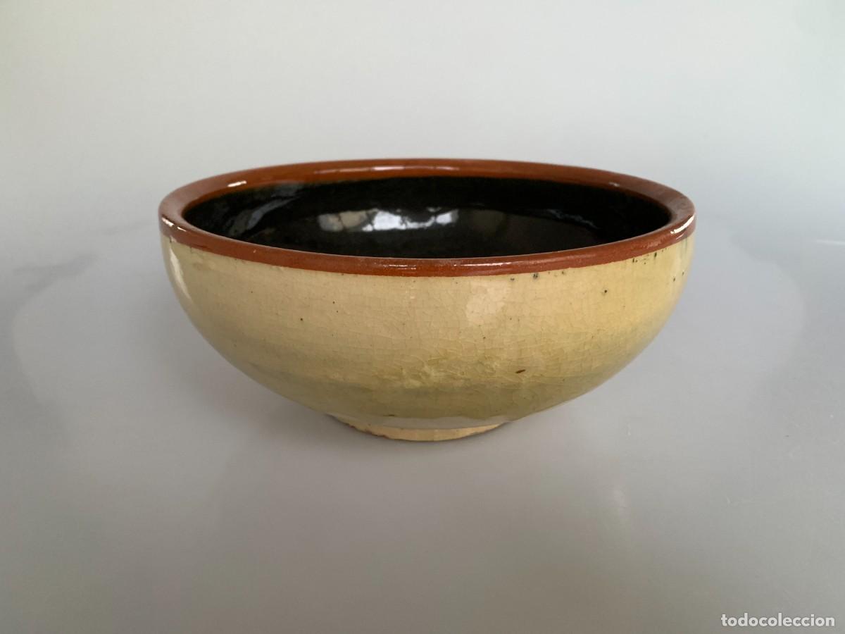 Vintage: Cuenco Ceramica Vidriado Artesania Alfareria Espa&ntilde;a Francia Vintage 80s