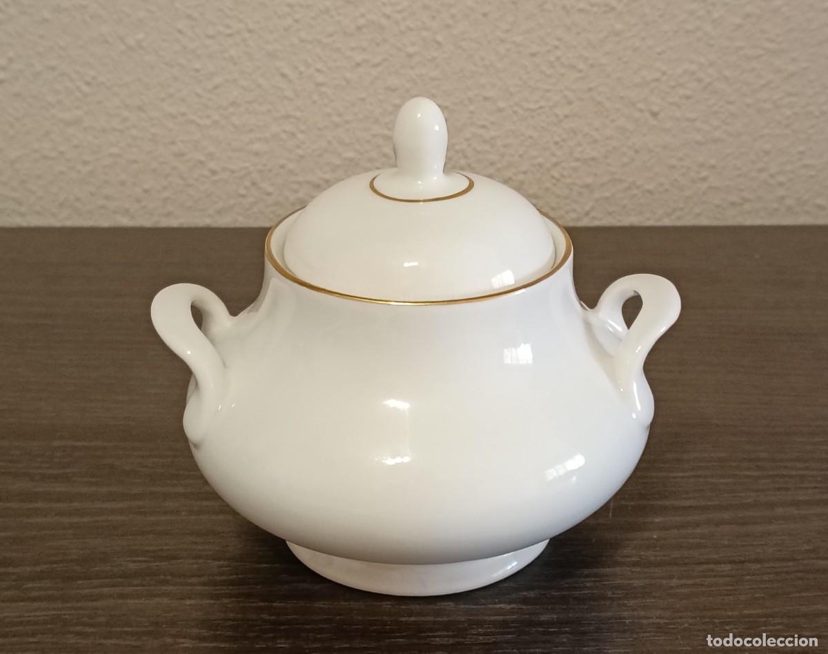 Vintage: BONITO AZUCARERO DE PORCELANA BLANCA DE LA MARCA ROYAL DOULTON, MODELO IMAGINATION, VINTAGE