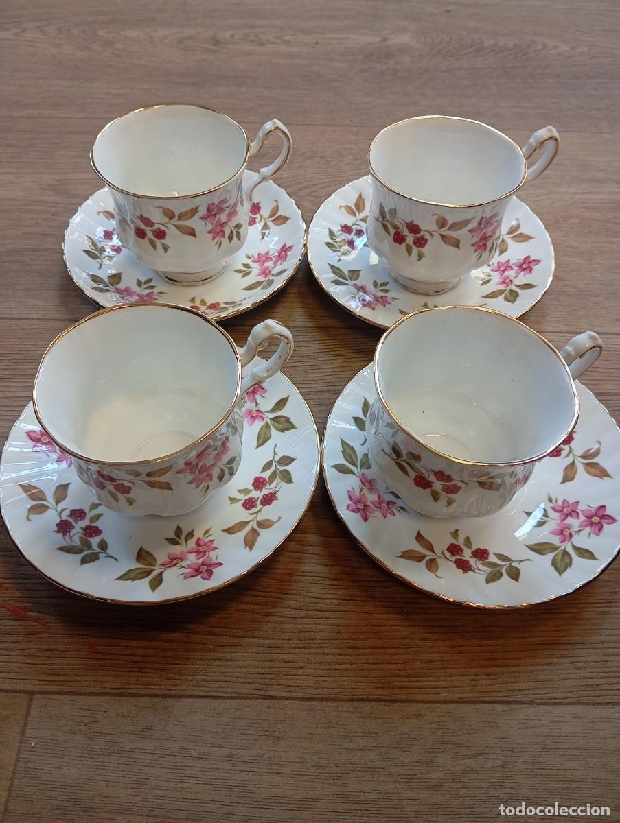 Vintage: Juego de t&eacute; vintage Royal Stafford &rdquo;Fragance&rdquo;