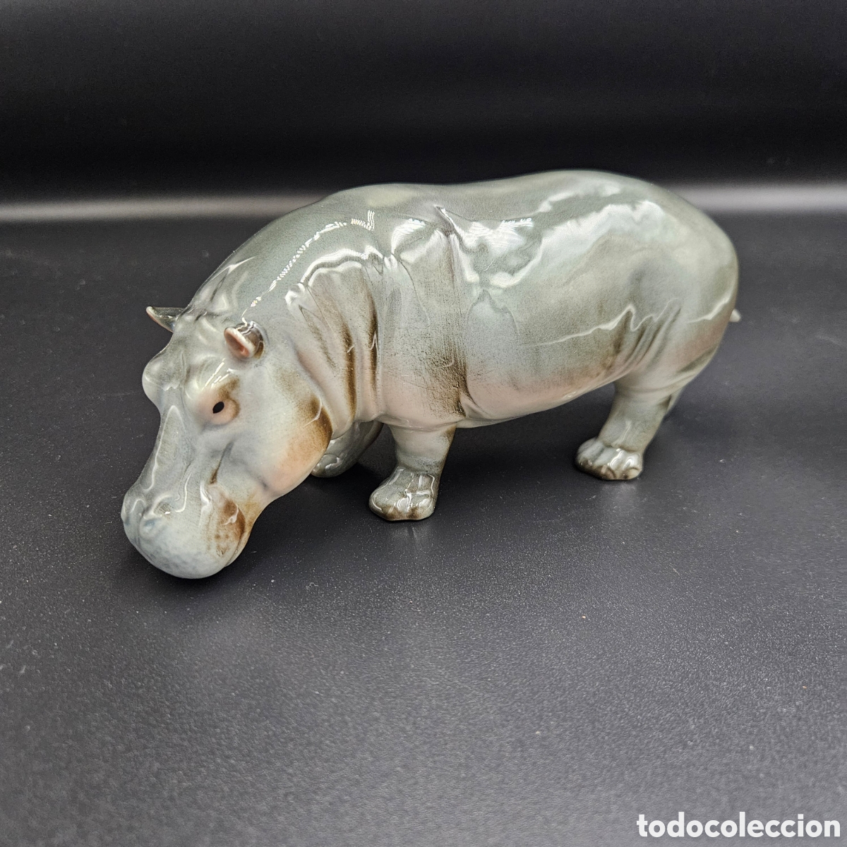 Vintage: Hipop&oacute;tamo de porcelana de G&ouml;bel. 1970-1975