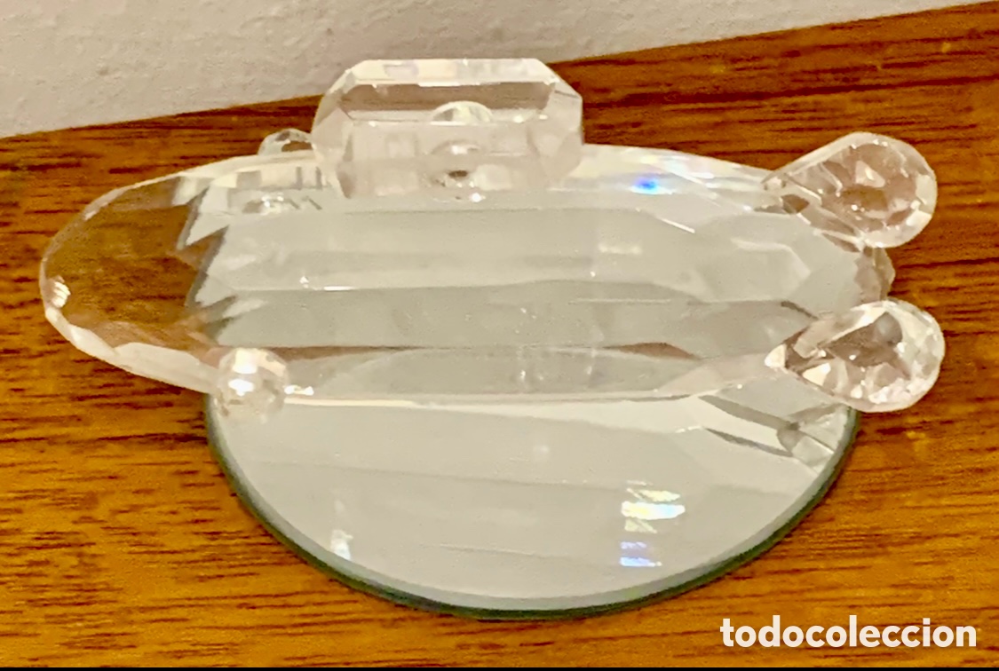 Vintage: Figura de Cristal. Submarino. The Crystal Collection. A&ntilde;os 90.