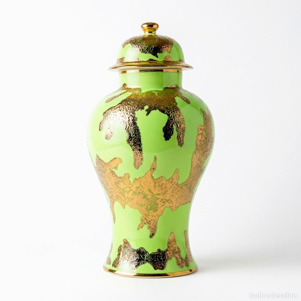 Vintage: Jarr&oacute;n tibor de porcelana 41 cm