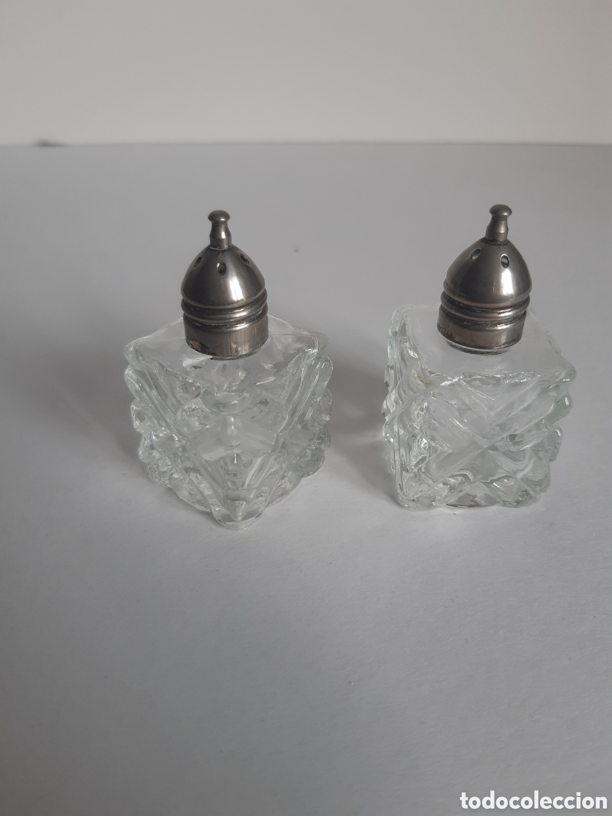 Vintage: Salpimenteros de cristal - Foto 2