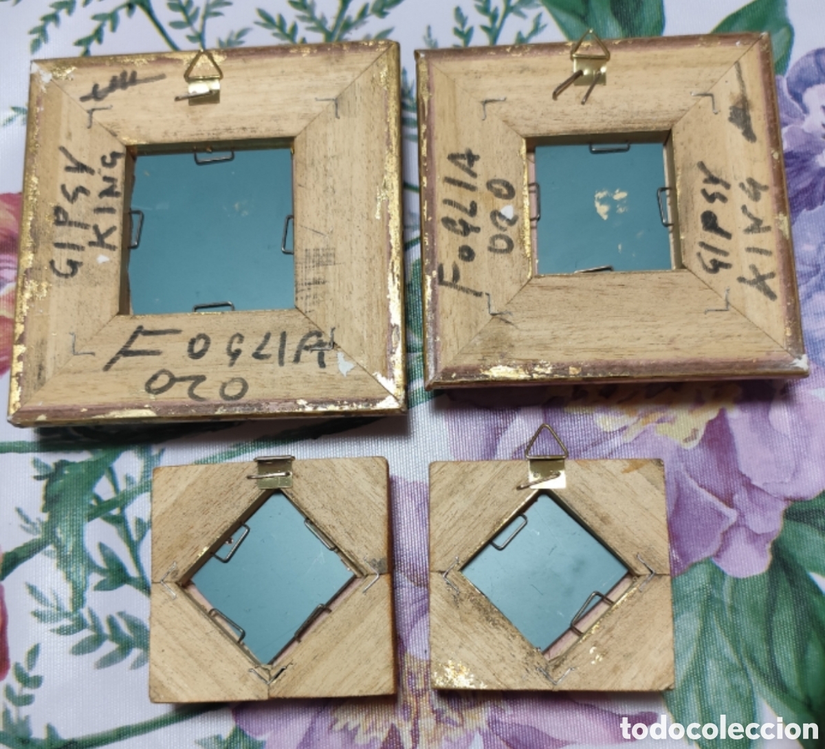 Vintage: Lote de 4 Mini Espejos - Foto 2