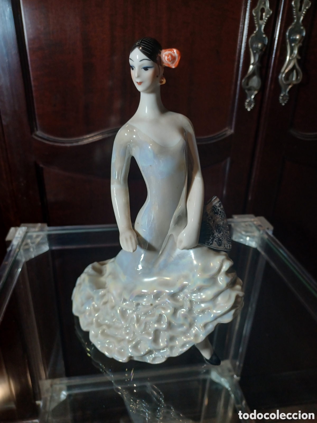 Vintage: Figura de porcelana &rdquo;Carmen&rdquo; URSS