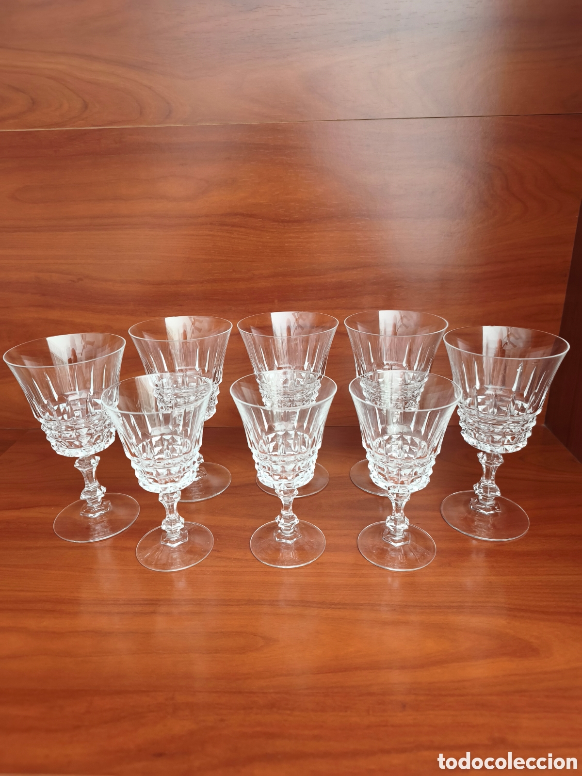 Vintage: Copas de cristal de Bohemia. - Foto 1