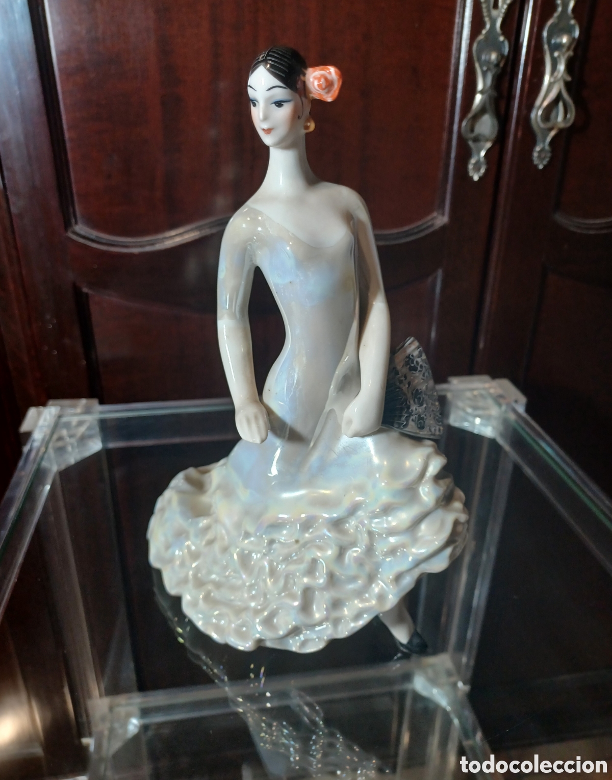Vintage: Figura de porcelana &rdquo;Carmen&rdquo; URSS