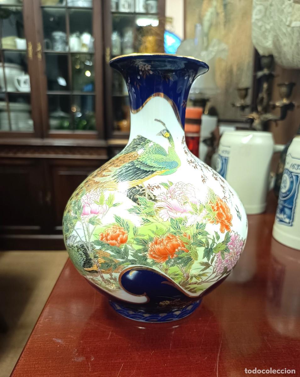 Vintage: Jarr&oacute;n de porcelana Japonesa Shibata
