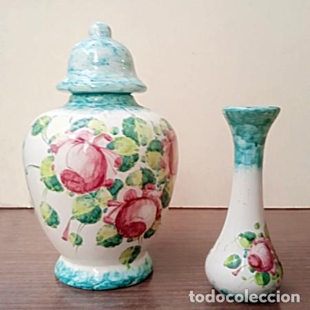 Vintage: Jarron de jenjibre con jarron peque&ntilde;o, de l&acute;Alqueria